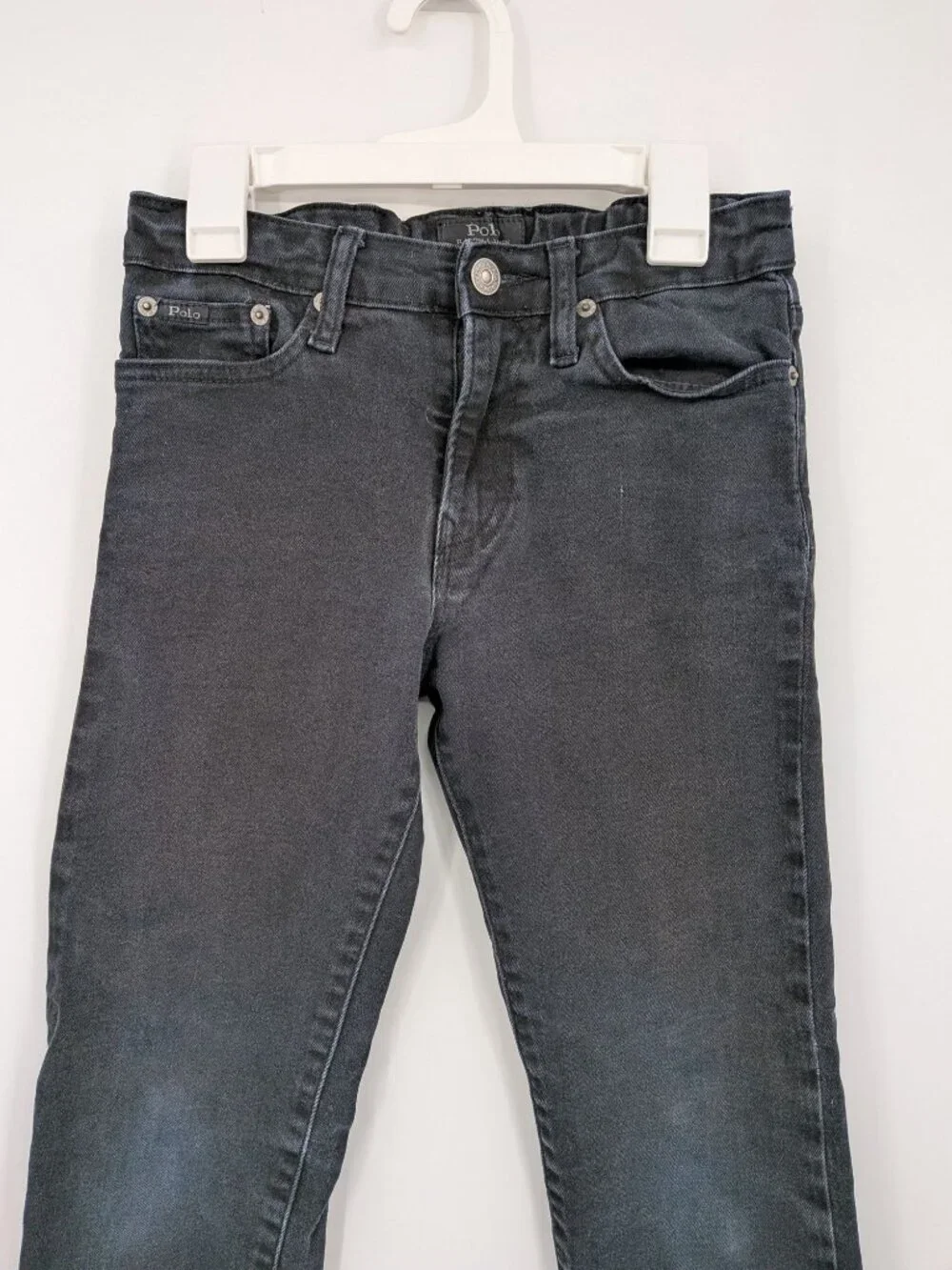 Polo Ralph Lauren Hampton Straight Jeans Stretch Was Adjustable Waist Boys Sz 10